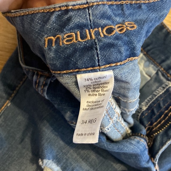 Stretchy, ripped Maurice jeans - Picture 2 of 2